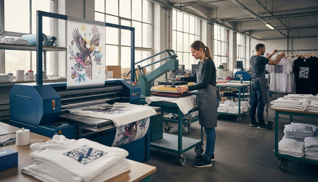 DTF Druck für komplexe Designs