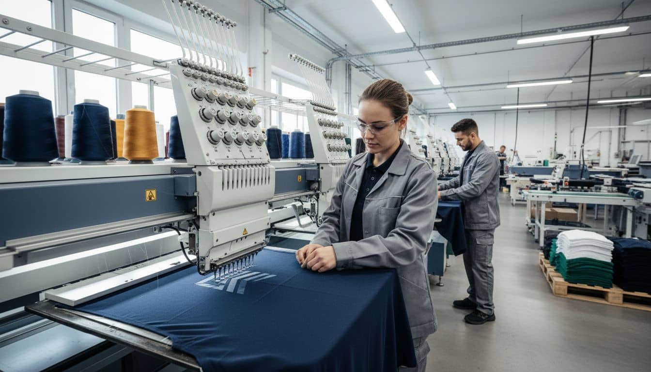 Stickerei für Premium-Auftritte